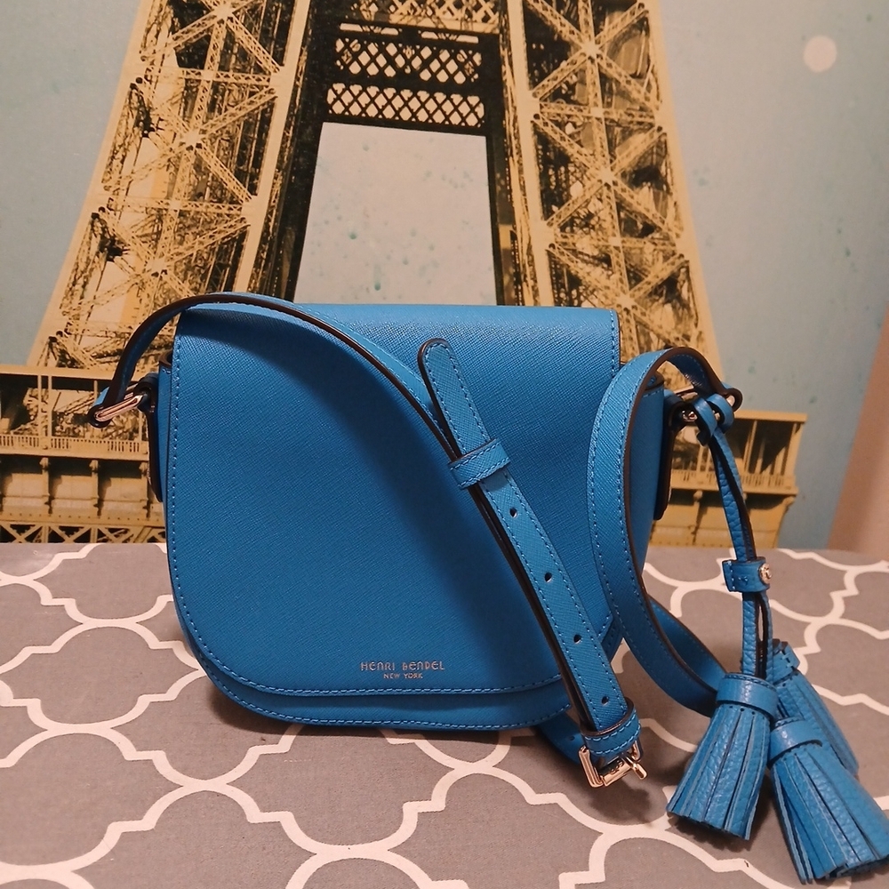 Henri Bendel Blue Crossbody Bag